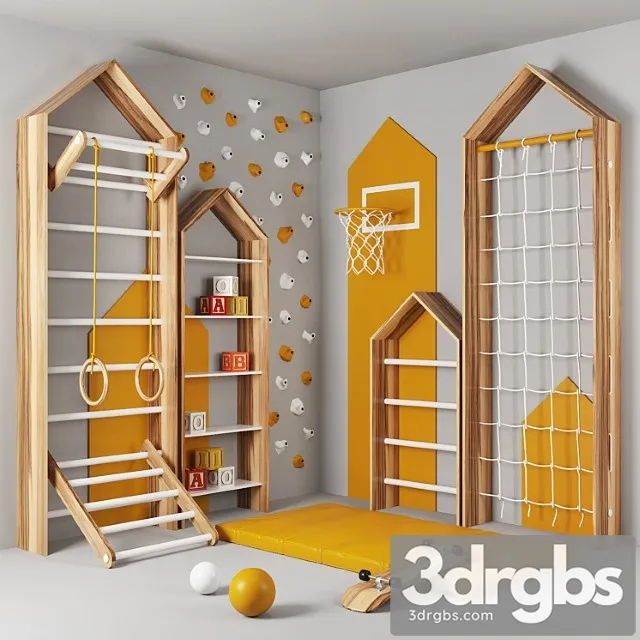 Children Set 18 3D Model Free