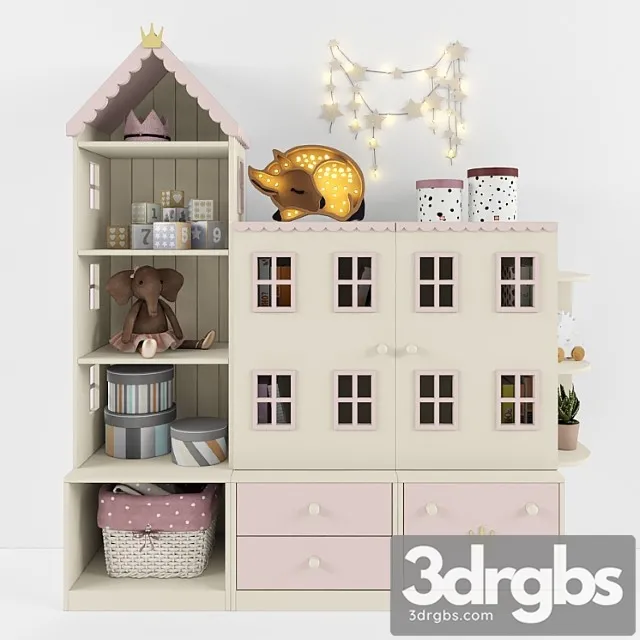 Children Set 22 3D Model Free