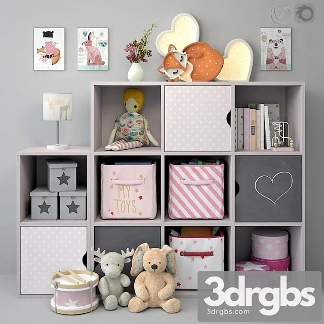 Children Set 23 3D Model Free