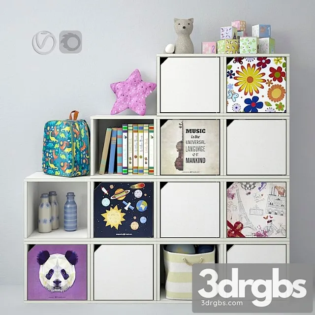 Children Set 28 3D Model Free