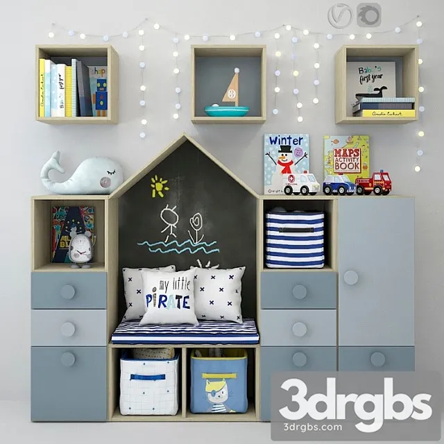 Children Set 31 3D Model Free