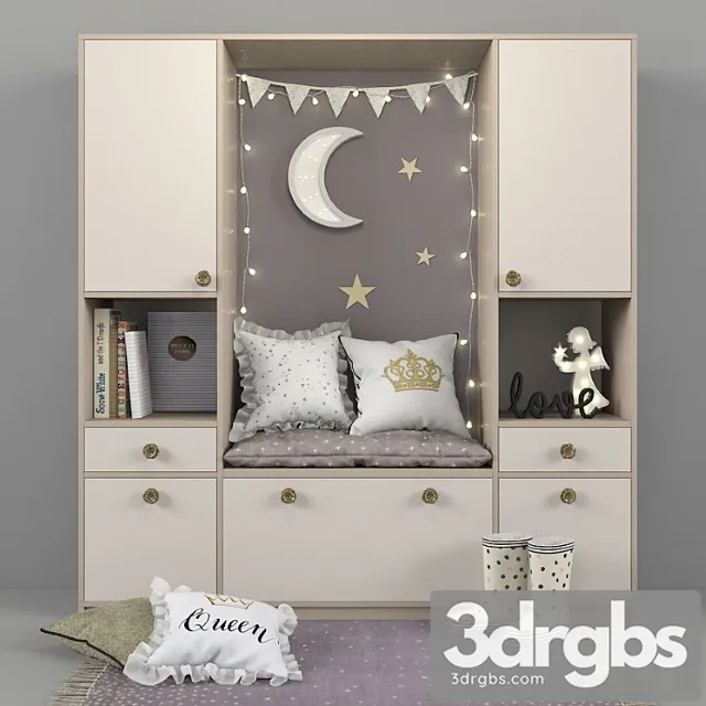 Children Set 33 3D Model Free