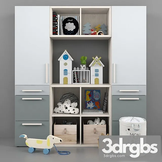 Children Set 35 3D Model Free