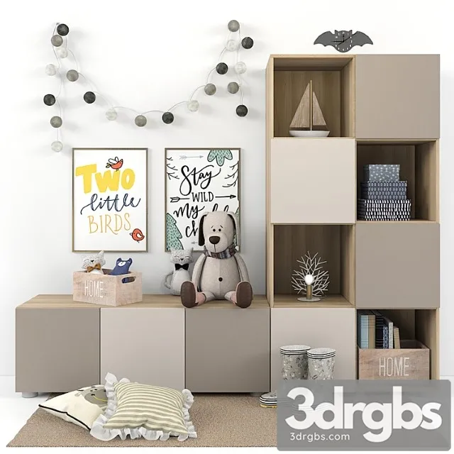 Children Set 36 3D Model Free