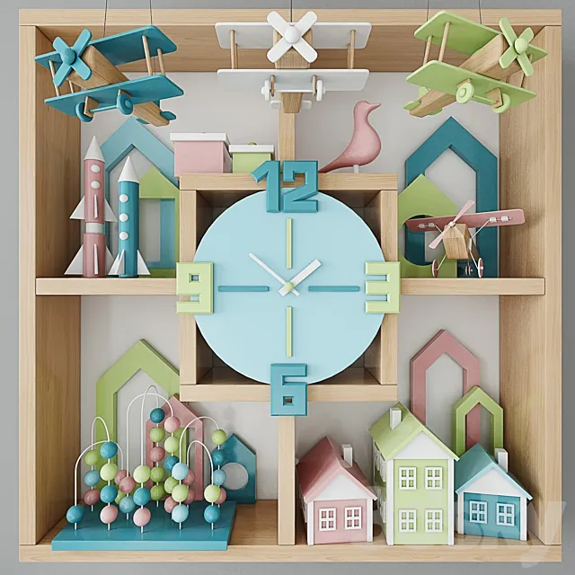 Children set 3DModel
