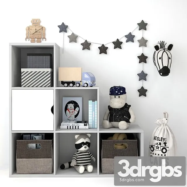 Children Set 51 3D Model Free