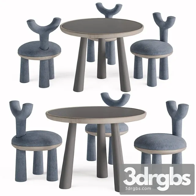 Children Table and Chairs Set by Flow Free Download