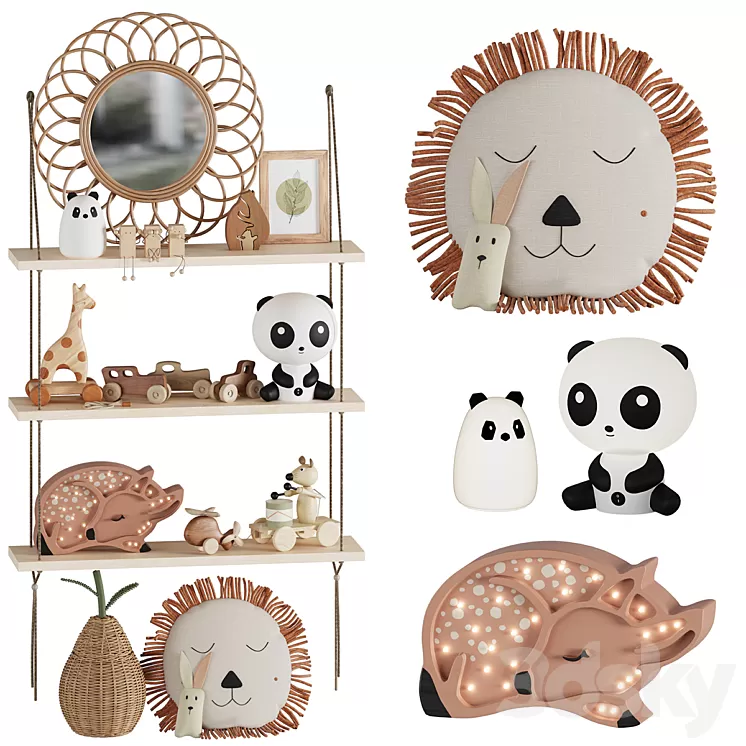 childrendecor03 3D Model