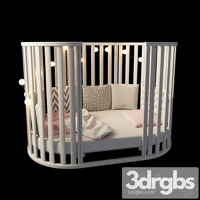 Childrens Bed 3D Model Free