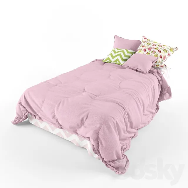 children's bed 3DModel