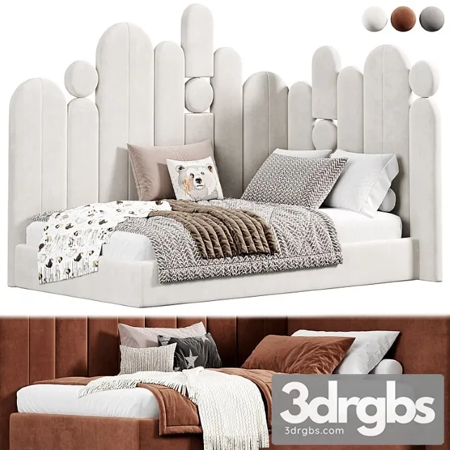 Childrens Bed 8 3D Model Free