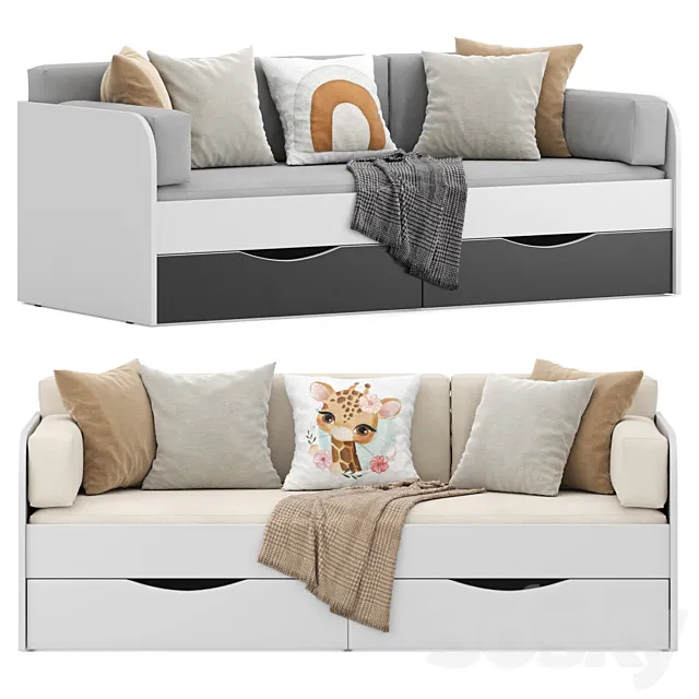 Childrens bed Belden Hoff 3D Model