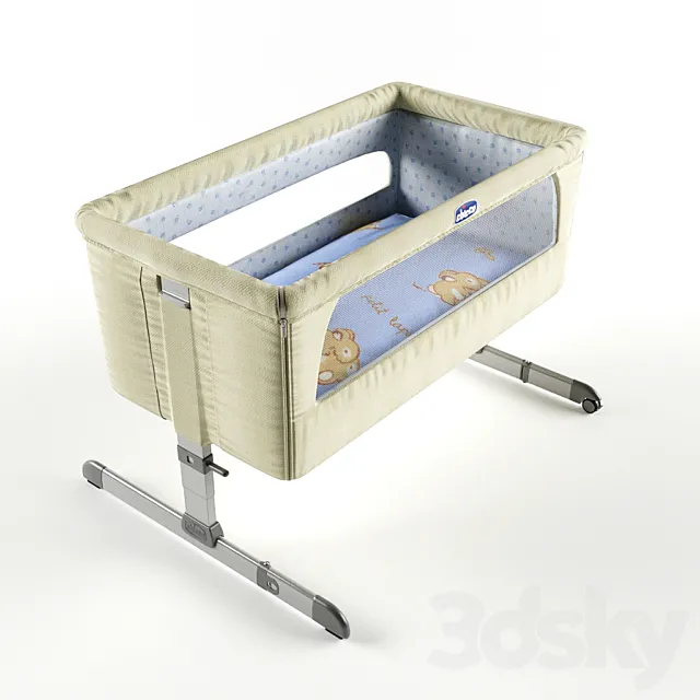 Children's bed CHICCO NEXT 2 ME 3D Model