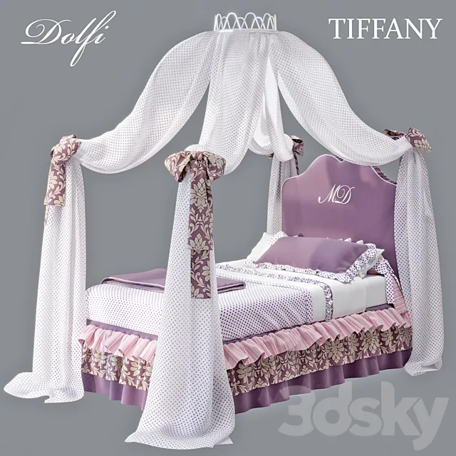 Children's bed Dolfi TIFFANY 3D Model