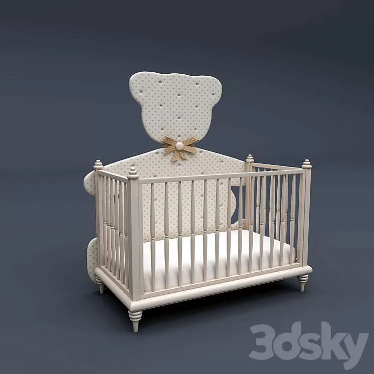 Children's bed Gulliver ALTAMODA GUL13 3D Model