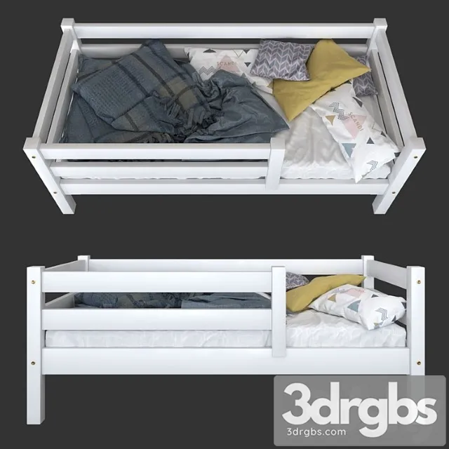 Childrens Bed Hoff Sonia 3D Model Free