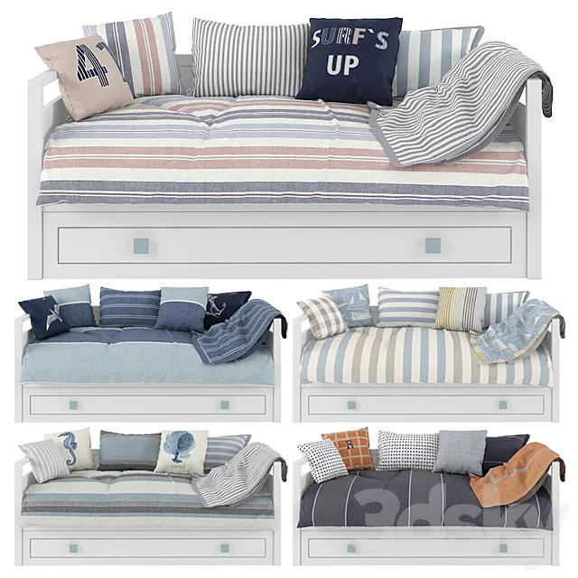 Children's bed linen 01 3D Model