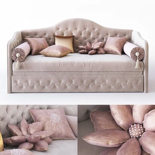 Childrens bed Manifesto Demi 3D Model