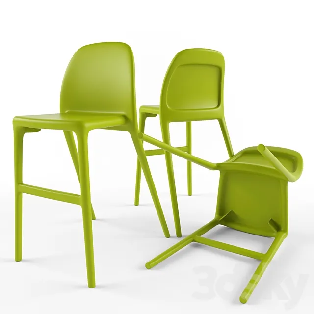 Children's chair IKEA URBAN 3DModel