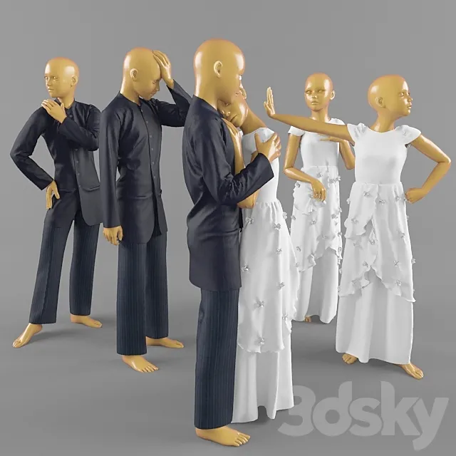 Children's clothing 3D Model