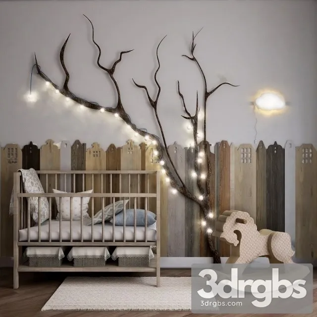 Childrens Decor 3D Model Free