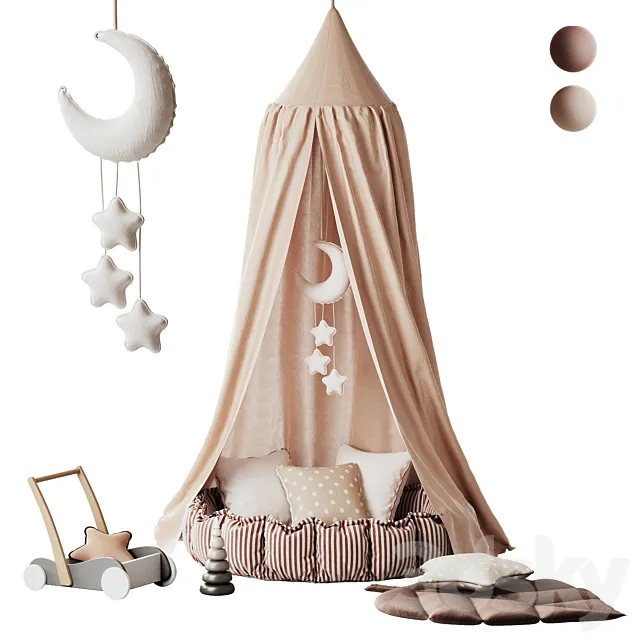 Children's decor_canopy 3D Model