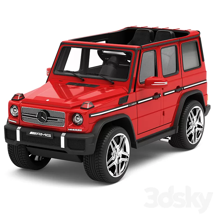 Children's electric car Mercedes-Benz G65 AMG 3D Model