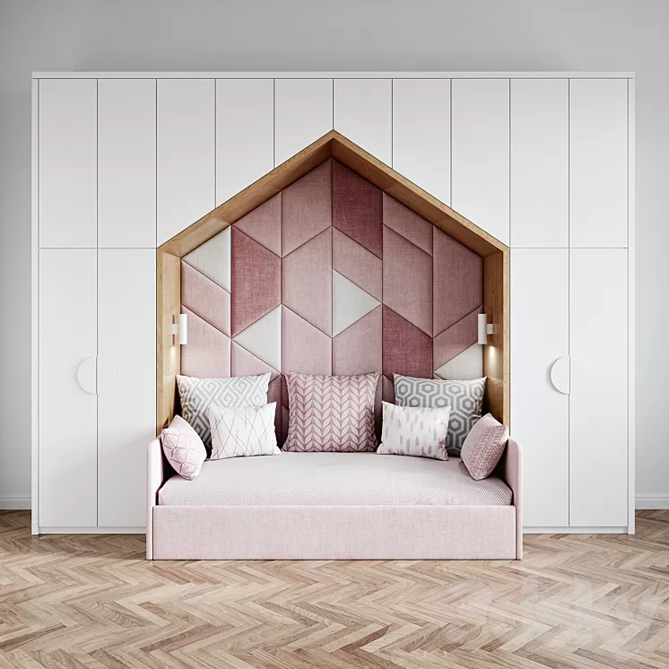 Children's furniture 01 3D Model