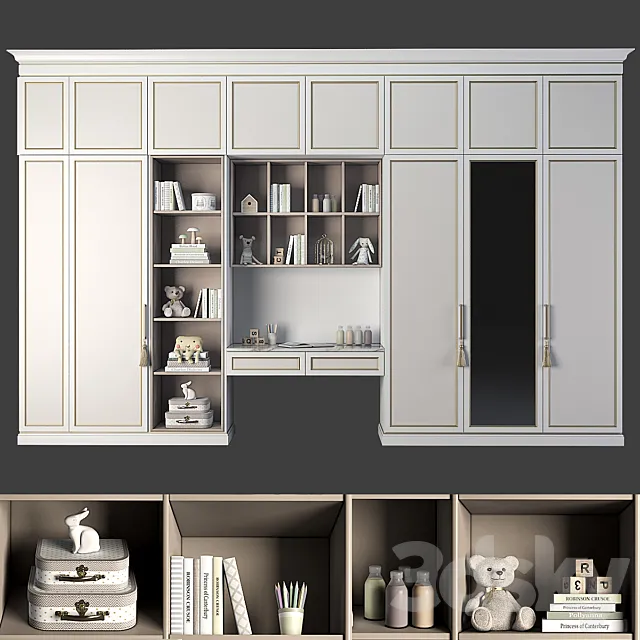 Children's furniture 84 part 1 3D Model