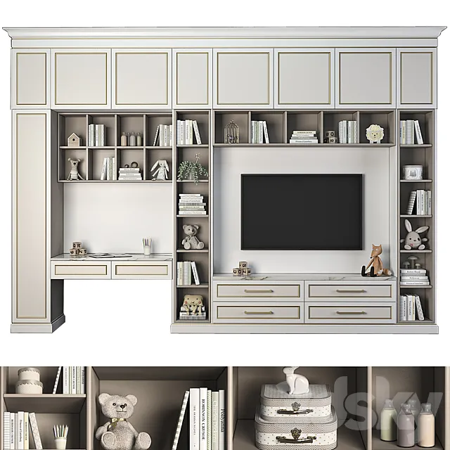 Children's furniture 84 part 4 3D Model