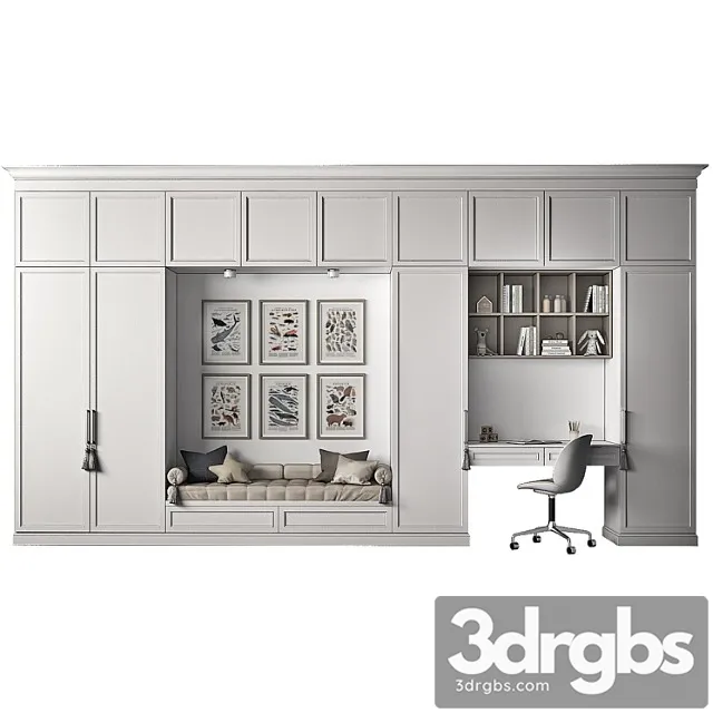 Childrens Furniture 84 Part 6 3D Model Free