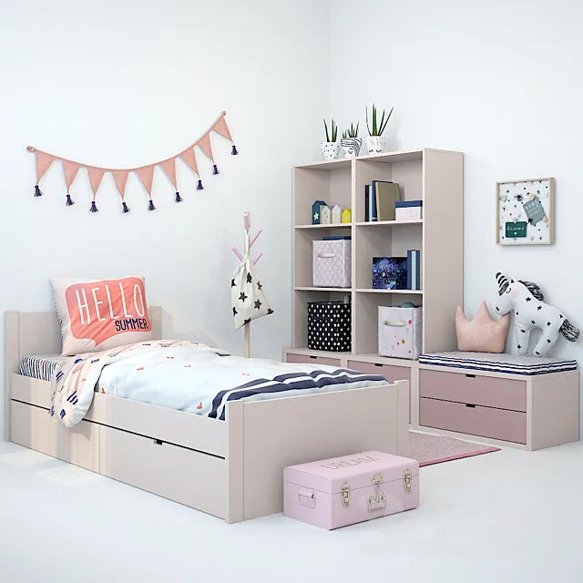 Children's furniture and accessories 11 3DModel