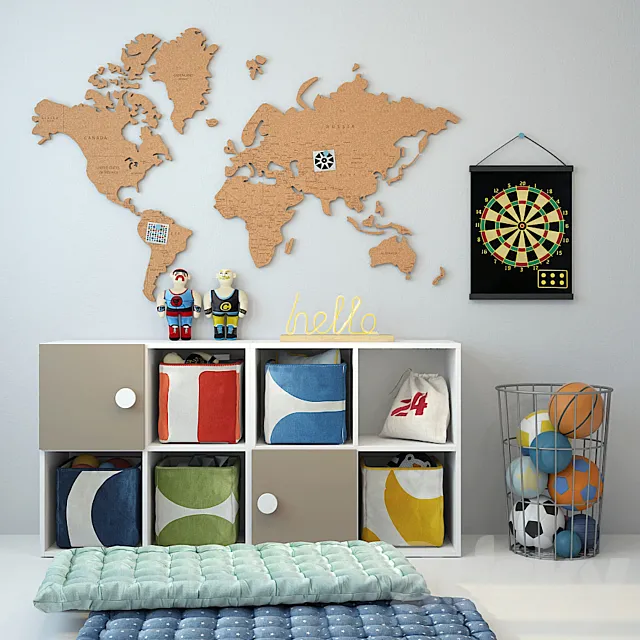 Children's furniture and accessories 15 3DModel