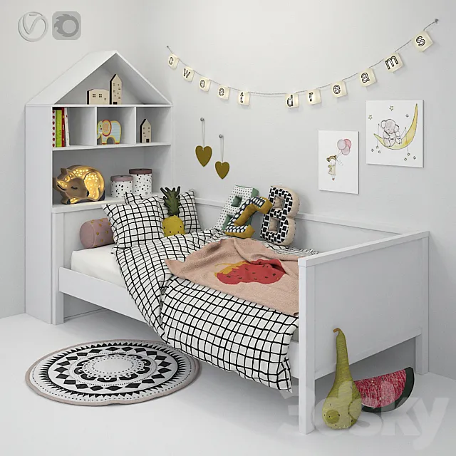 Children's furniture and accessories 23 3DModel