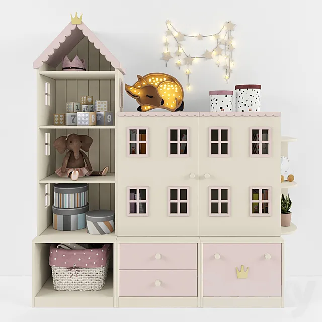 Children's furniture and accessories 27 3DModel