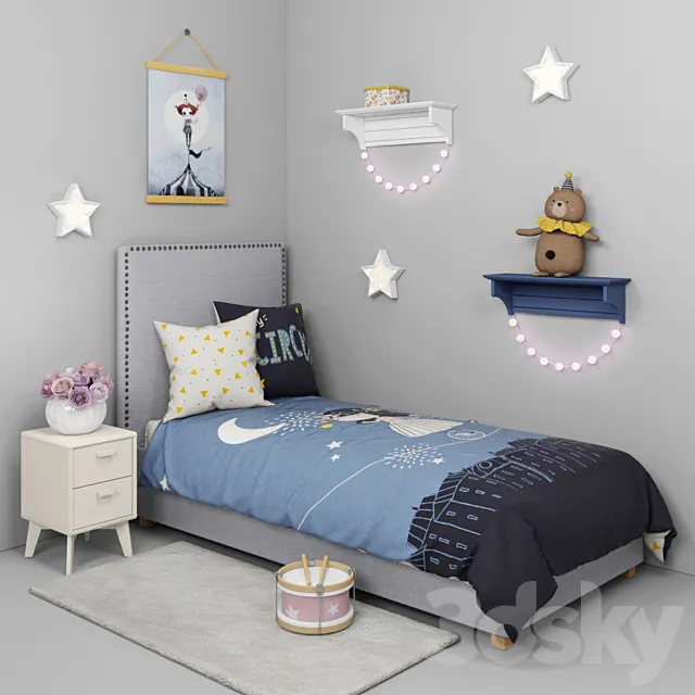 Children's furniture and accessories 34 3DModel