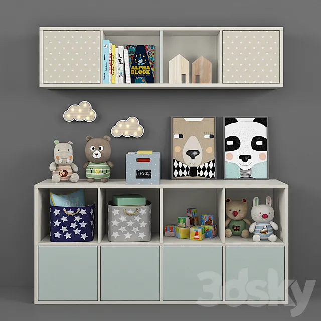 Children's furniture and accessories 38 3D Model
