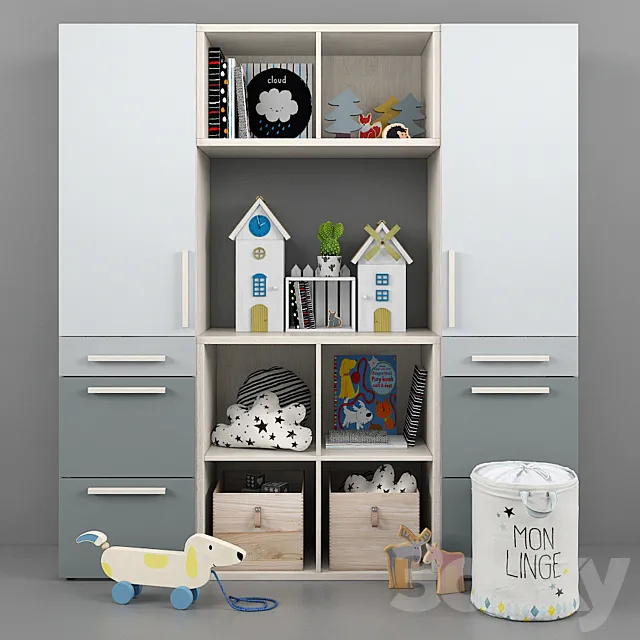 Children's furniture and accessories 41 3DModel