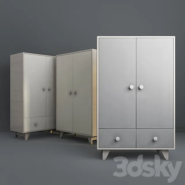 Children's furniture Ellipse collection Line 003 3D Model