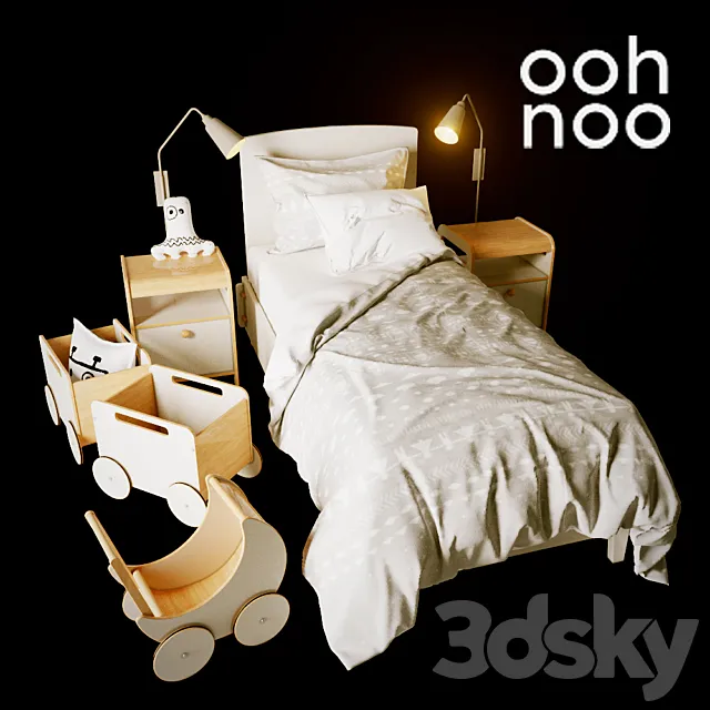 Children's furniture OOH NOO 3D Model