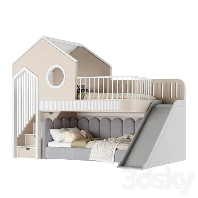 Children's furniture set 18 3DModel