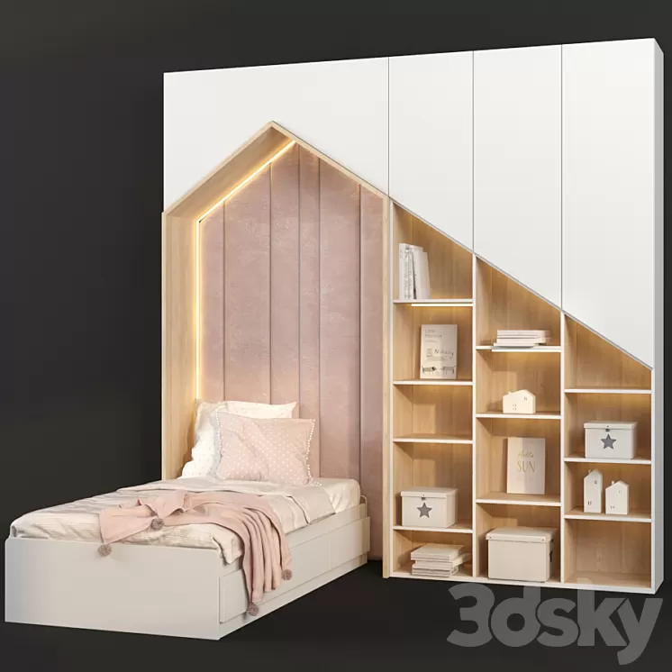 Children's furniture to order 201 3D Model