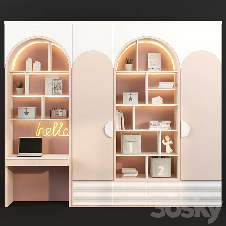 Children's furniture to order 203 3D Model