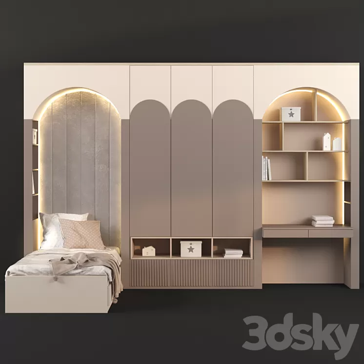 Children's furniture to order 209 3D Model