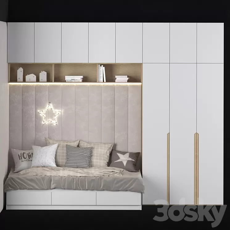 Children's furniture to order 224 3D Model Free Download