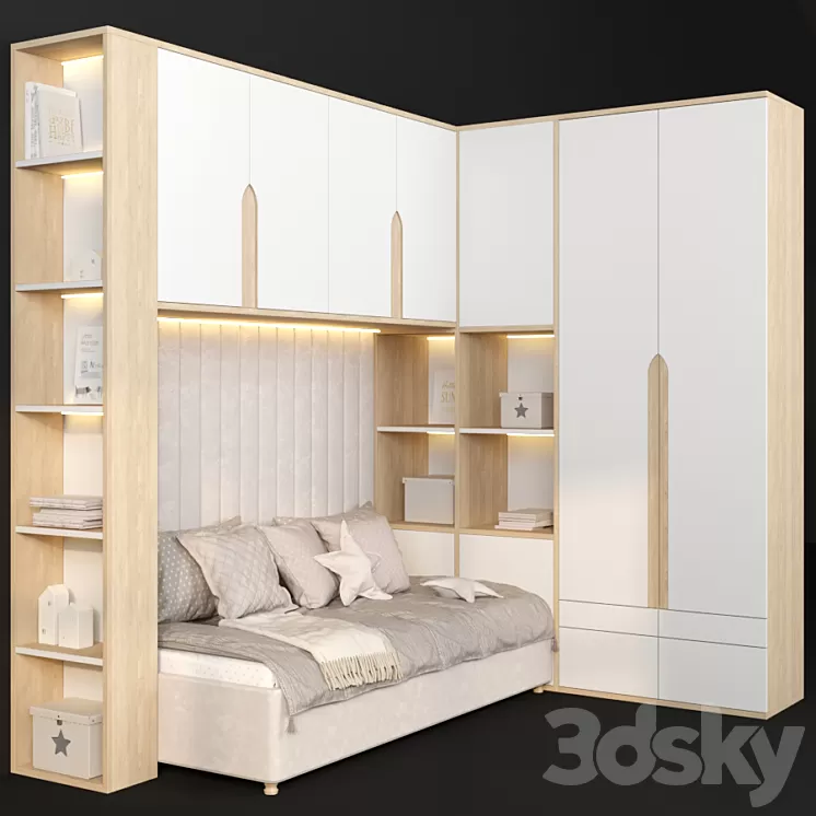 Children's furniture to order 241 3D Model Free