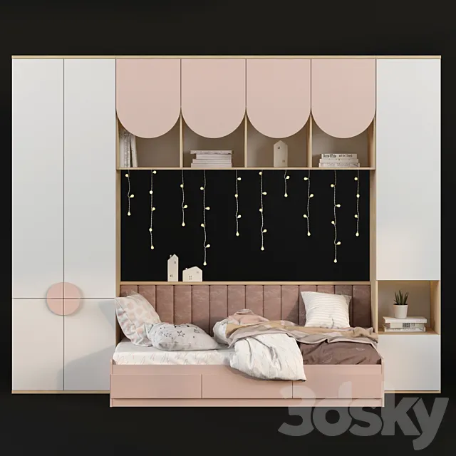 Children's furniture to order 323 3D Model