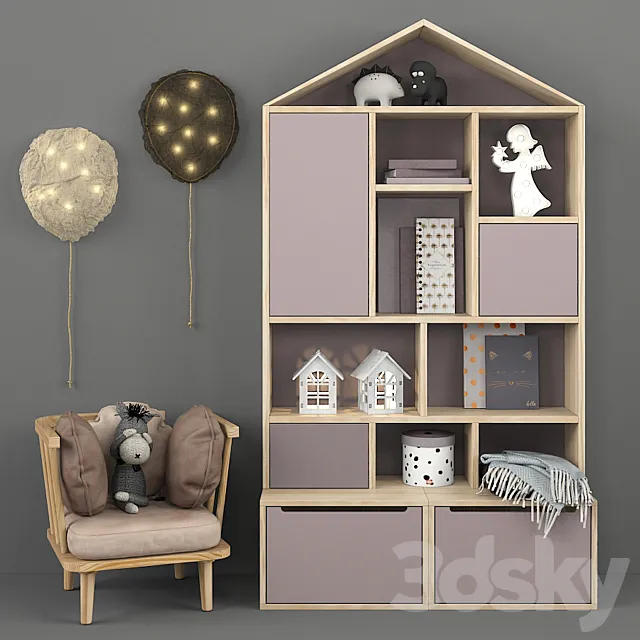 Children's furniture to order 38 3D Model