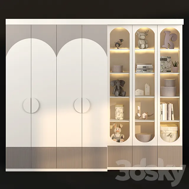 Children's furniture to order 430 3D Model
