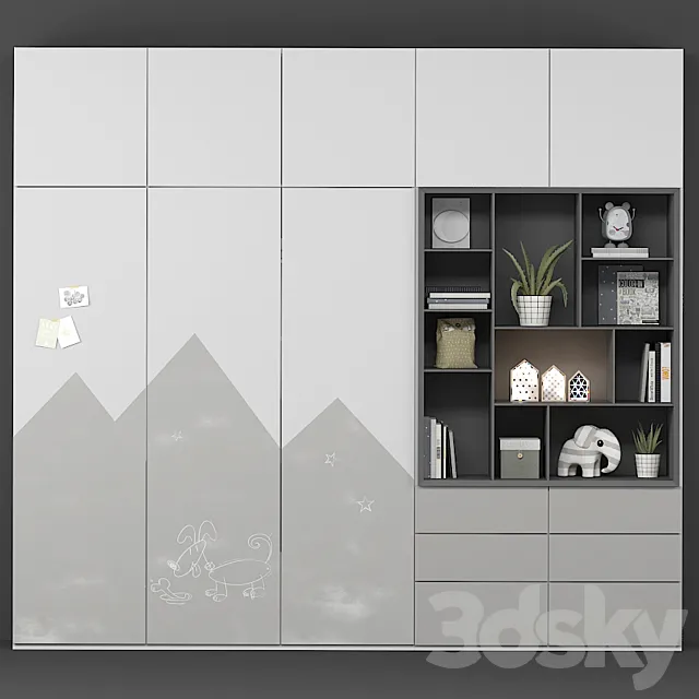 Children's furniture to order 48 3D Model